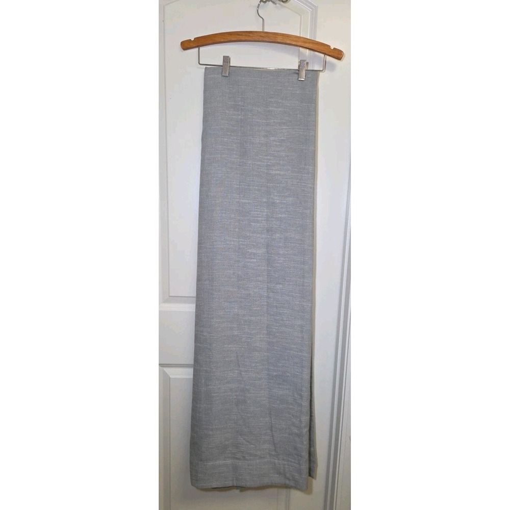 Pottery Barn Emery Linen Cotton Curtain Drape Blackout Blue Gray 50x96 CHOOSE #